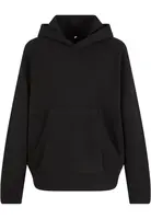 Chlapecká mikina s kapucí Terry černá