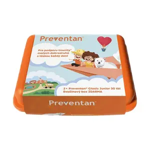 PREVENTAN Clasic Junior 2 x 30 a svačinový box