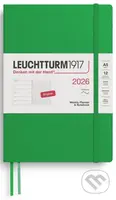 Weekly Planner & Notebook 2026 Medium (A5) Spring Leaf