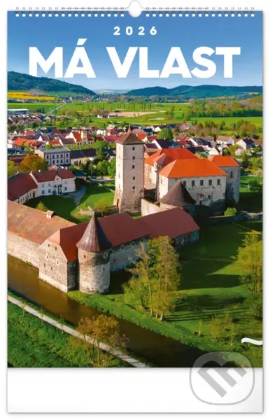 NOTIQUE Nástěnný kalendář Má vlast 2026