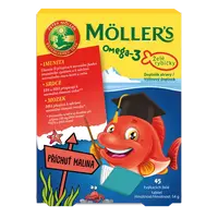 MOLLER´S Omega 3 Želé rybičky