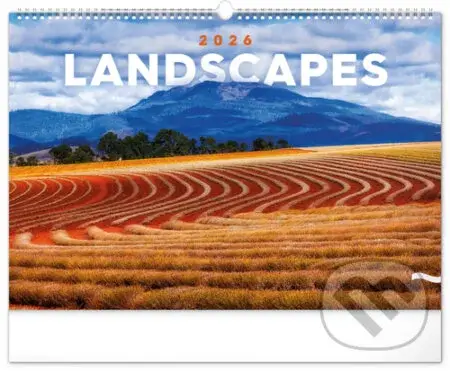 NOTIQUE Nástěnný kalendář Landscapes (Krajiny) 2026