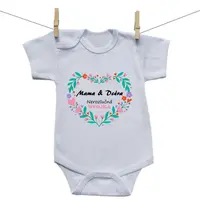 Boodyy Body s krátkym rukávom Mama a dcéra 86 (12-18 mesiacov)