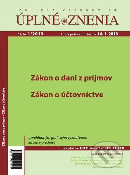 Úplné znenia 1/2013