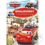 Omalovánky se samolepkami Auta