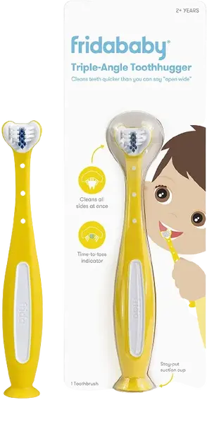 FRIDA Baby Tooth Hugger 3D zubná kefka