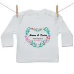 Boodyy Tričko s dlhým rukávom Mama a dcéra 92 (18-24 mesiacov)