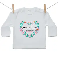 Boodyy Tričko s dlhým rukávom Mama a dcéra 92 (18-24 mesiacov)