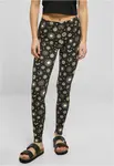 Women's soft leggings AOP blacksun
