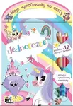 Moje maľovanky na cesty: Jednorožce - kniha z kategorie Omalovánky, vystřihovánky, papír