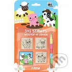 Razítka 3+1 s voskovkou Farma