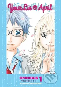 Your Lie in April Omnibus 1 (Vol. 1-3) - Naoshi Arakawa - kniha z kategorie Komiksy