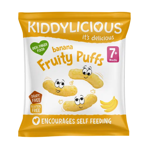 Kiddylicious ovocné chrumky banánové