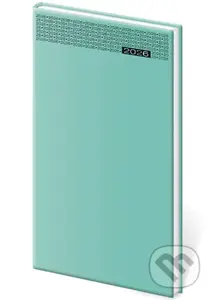 Kapesní diář 2026 Gommato tyrkysový