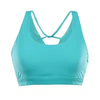 Women's sports bra ALPINE PRO BRATA ceramic