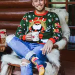 Pánsky sveter Merry Ride Frogies