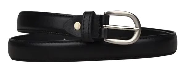 NovaKabelka.sk Cintura Sottile (2,4 cm) Farba opasku: čierna