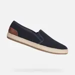 Tmavě modré pánské slip on tenisky Geox Pantelleria - Pánské