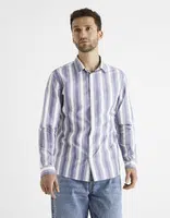 Bavlnená košeľa Bastripes Celio