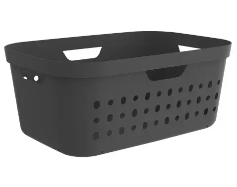 Kôš na bielizeň Jona 39 l, antracitový%