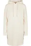 Women's Organic Oversized Terry Dress with Hood whitesand