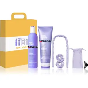 milk_shake® Silver Shine dárková sada pro blond a melírované vlasy 1 ks