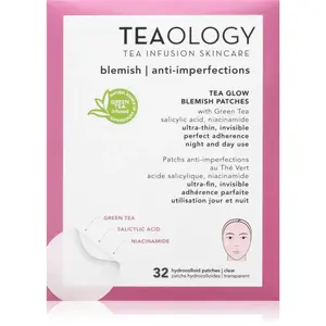 Teaology Tea Glow Blemish Patch náplasti na problematickou pleť proti akné 32 ks