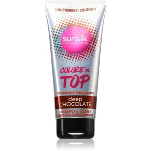 Sunsilk Top Colour intenzivní péče neutralizující mosazné podtóny Deep Chocolate 180 ml