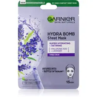 Garnier Textil Masks Hydra Bomb plátýnková maska s vysoce hydratačním a vyživujícím účinkem 28 g