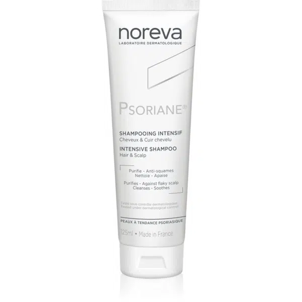 Noreva Psoriane Intensive Shampoo zklidňující šampon pro šupinatou a podrážděnou pokožku 125 ml