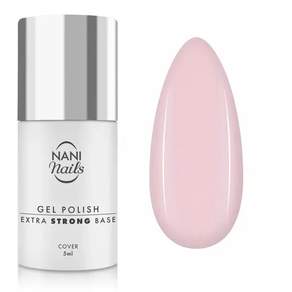 NaniNails Milky Pink podkladový lak na nehty 5 ml
