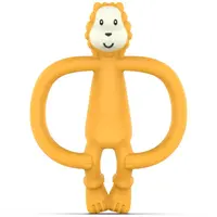 Matchstick Monkey Animal Collection zubní kartáček s kousátkem Lion 1 ks