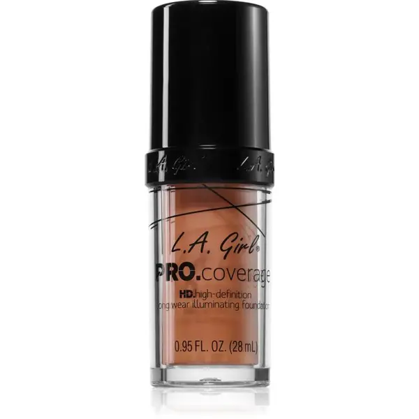 L.A. Girl Cosmetics PRO. Coverage rozjasňující tekutý make-up odstín Sand 28 ml