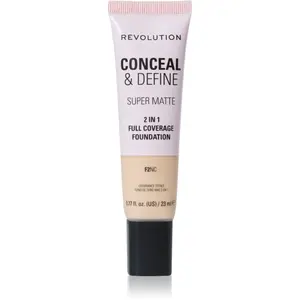 Revolution Conceal & Define matující make-up odstín F2NC 23 ml