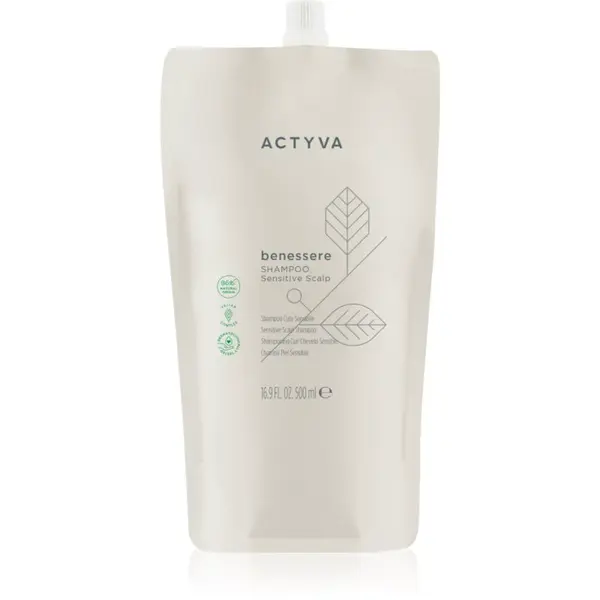 Kemon Actyva Benessere jemný čisticí šampon na vlasy 500 ml