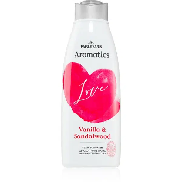 PAPOUTSANIS Aromatics Love osvěžující sprchový gel 600 ml