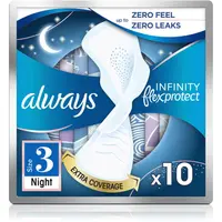 Always Infinity Night Size 3 vložky na noc 10 ks