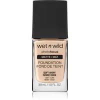 Wet n Wild PhotoFocus matující fluidní make-up odstín Soft Ivory 30 ml