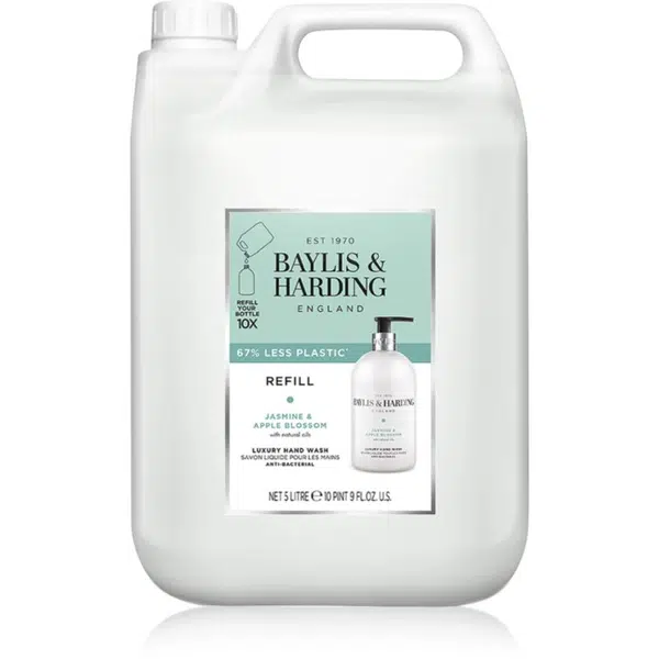 Baylis & Harding Jasmine & Apple Blossom tekuté mýdlo na ruce náhradní náplň 5000 ml