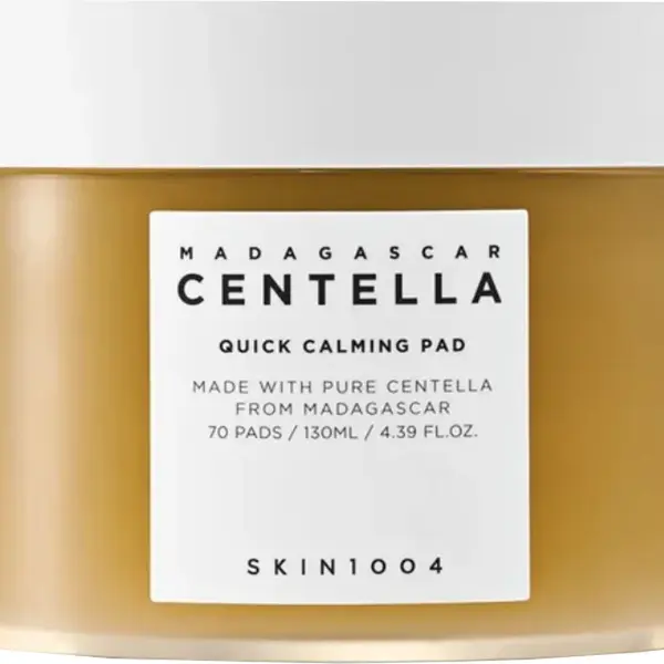 SKIN1004 Zklidňující esenciální tonikové polštářky Madagascar Centella (Quick Calming Pad) 130 ml