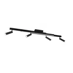 Trio Leuchten LED ZÁŘIČ, černá, studená bílá, denní bílá, teplá bílá, 133/23/8,5 cm