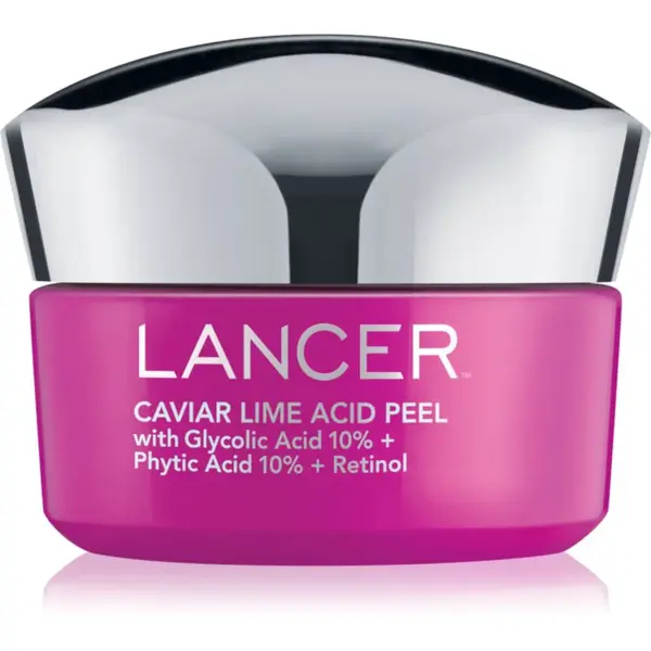 LANCER CAVIAR LIME ACID PEEL krémový peeling pro rozjasnění a hydrataci 50 ml
