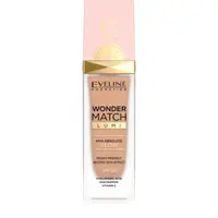 Eveline Cosmetics Wonder Match Lumi hydratační make-up s vyhlazujícím účinkem SPF 20 odstín 25 Sand Beige 30 ml