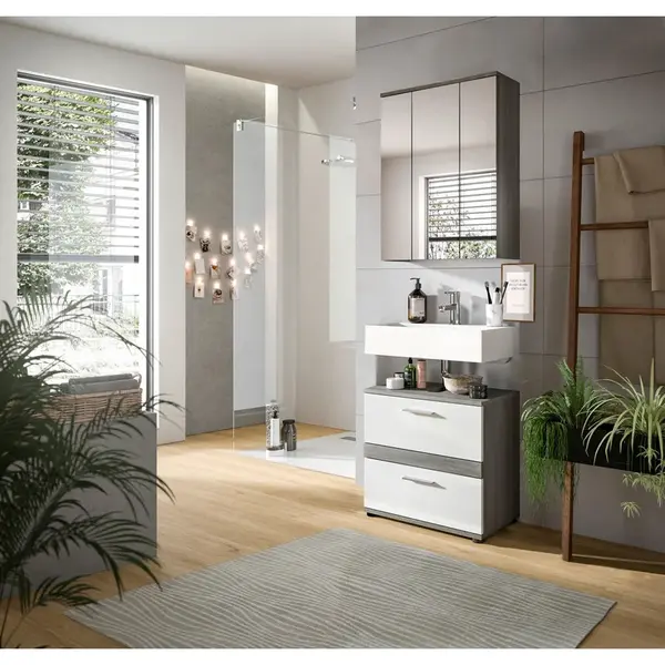 MID.YOU KOUPELNA vysoce lesklá bílá