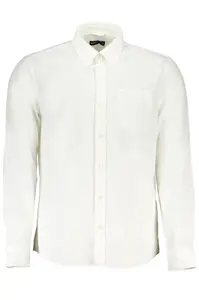 Pánská bílá košile s dlouhým rukávem