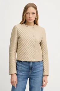 Kožená bunda BOSS Sandru