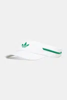 Kšilt adidas Originals Visor Clima OG bílá barva, JX8838
