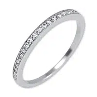 Soliter Třpytivý stříbrný prsten s krystaly 745 426 001 00545 04 52 mm