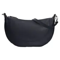 Dámska kožená kabelka cez rameno Katana Lilibet - tmavo modrá