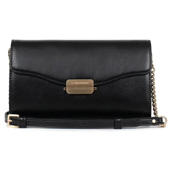 Dámska listová kabelka Hexagona Arielle - čierna